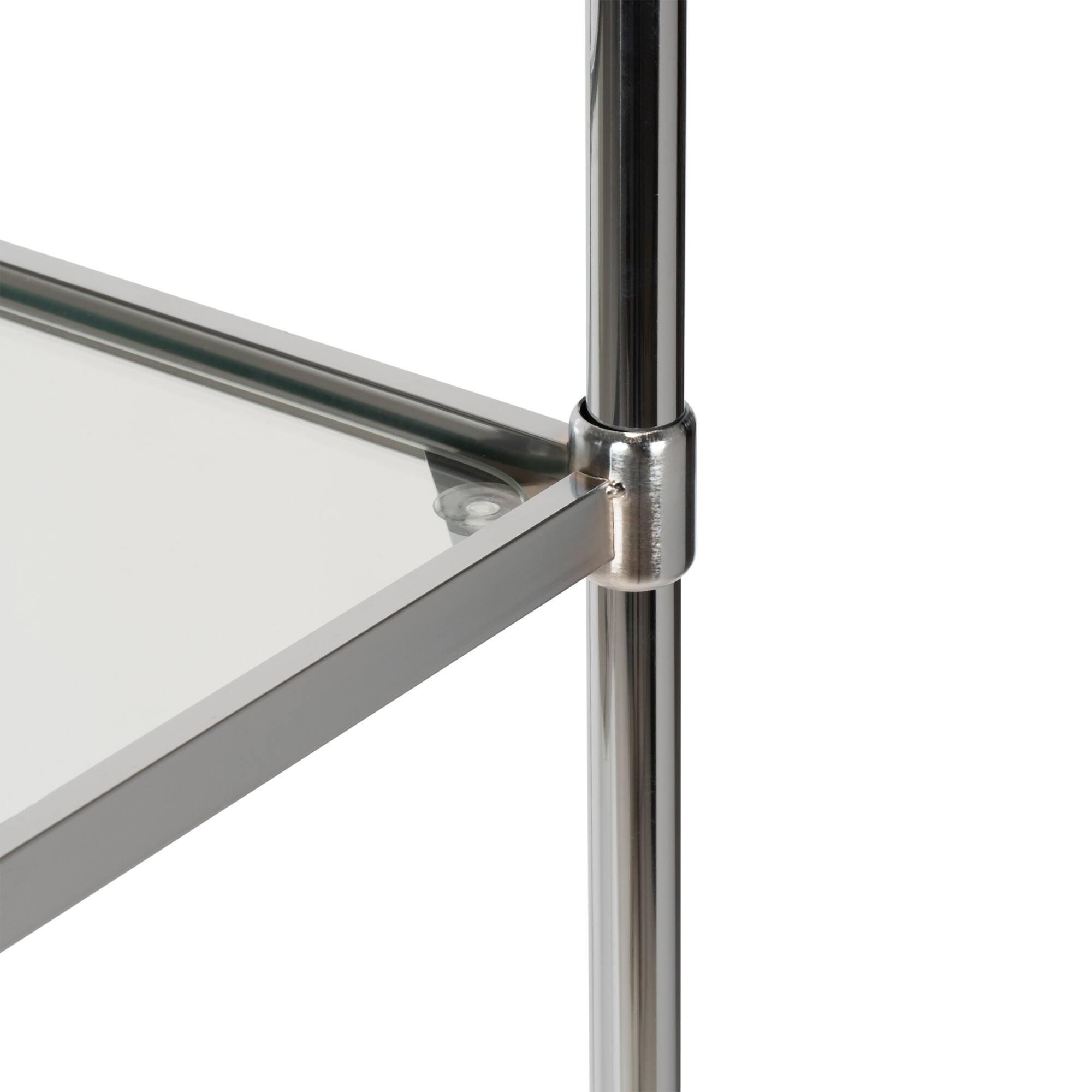 Organize It All 3-Tier Glass Shelf Space Saver